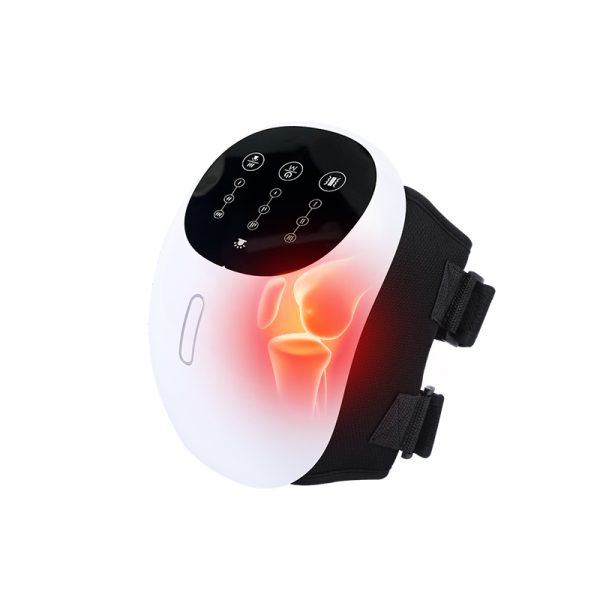 Heat Air Compression and Optional Heat Cordless Relaxing Knee Massage for Arthritis and Circulation